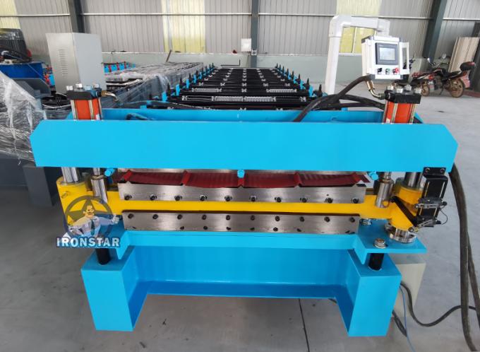 rolo da dupla camada que forma a máquina