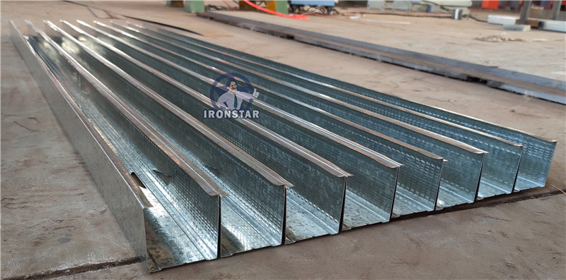 "High Precision C Channel CD Stud Roll Forming Machine Light Gauge Steel Framing Machine For USA Market Industrial Grade C Channel C Stud CD Profile Roll Forming Machine "