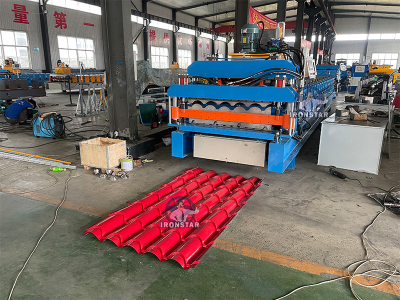 “Factory Direct Supply 4 Rib TR4 Trapezoidal Sheet 5 Rib Big Bamboo Tile Double Layer Roll Forming Machine Custom Size Color Steel Roof Tile Making Machinery”