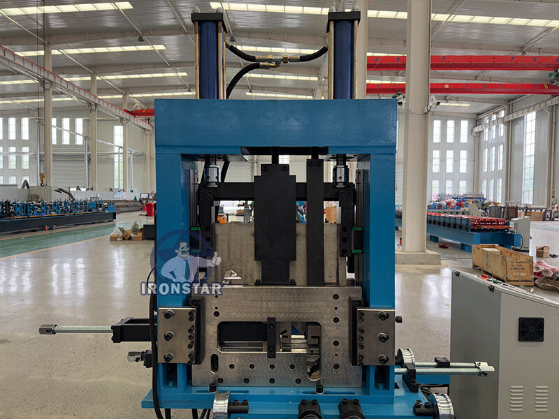 “Full Automatic CZ Purlin Roll Forming Machine Quick Size Change PLC Control High Speed Automatic CZ Channel Roll Forming Machine with PLC & Quick Change System”