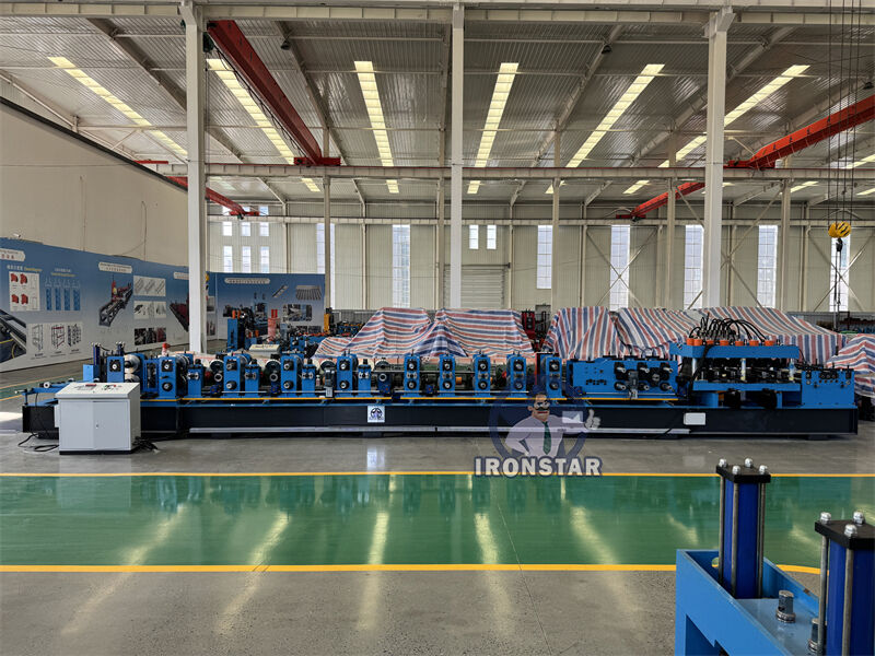 “Automatic Adjustable CZ Purlin Roll Forming Machine For Steel Structure Building Material Automatic CZ Interchangeable Purlin ”